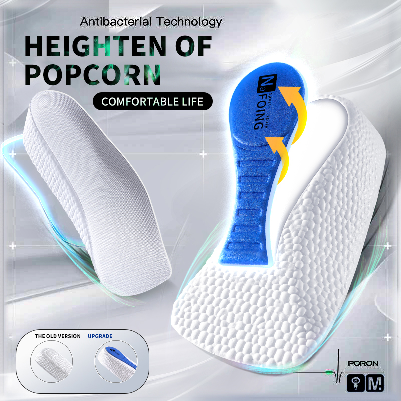 Women'S Shoes For Flat Feet - Memory Foam Height Increase Insoles for
