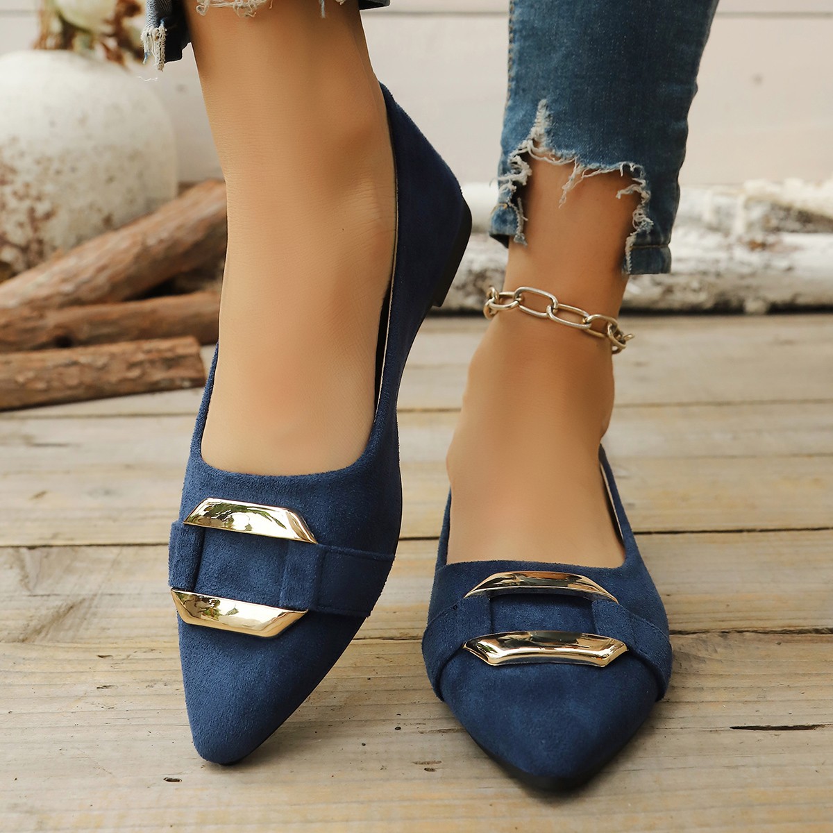Women Shoes Size - Spring and Autumn Elegant Pointed Sexy