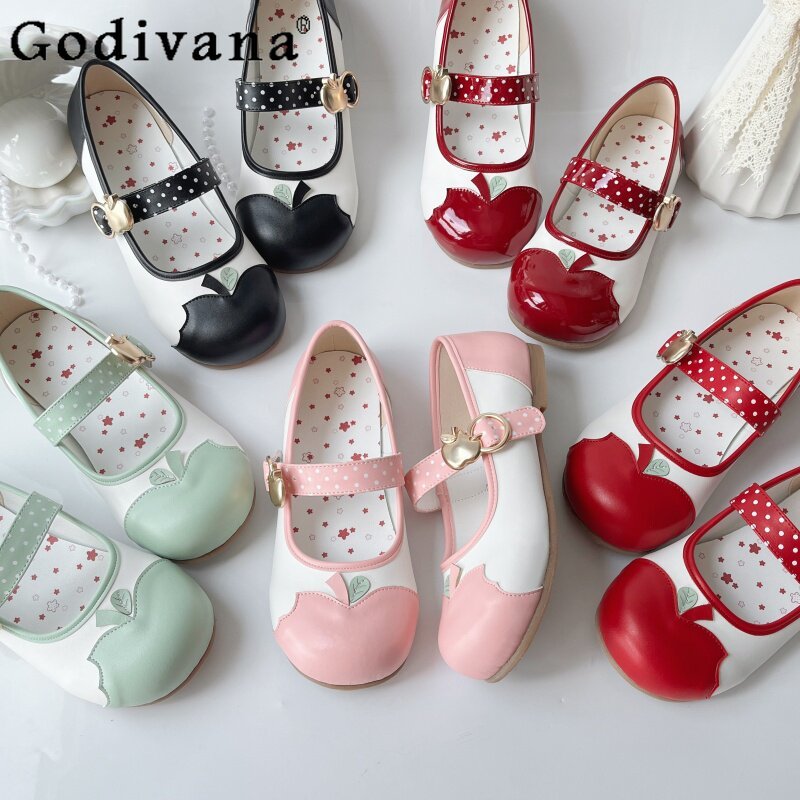 Women Shoes Loafers - Original Japanese Lolita Mary Jane Shoes
