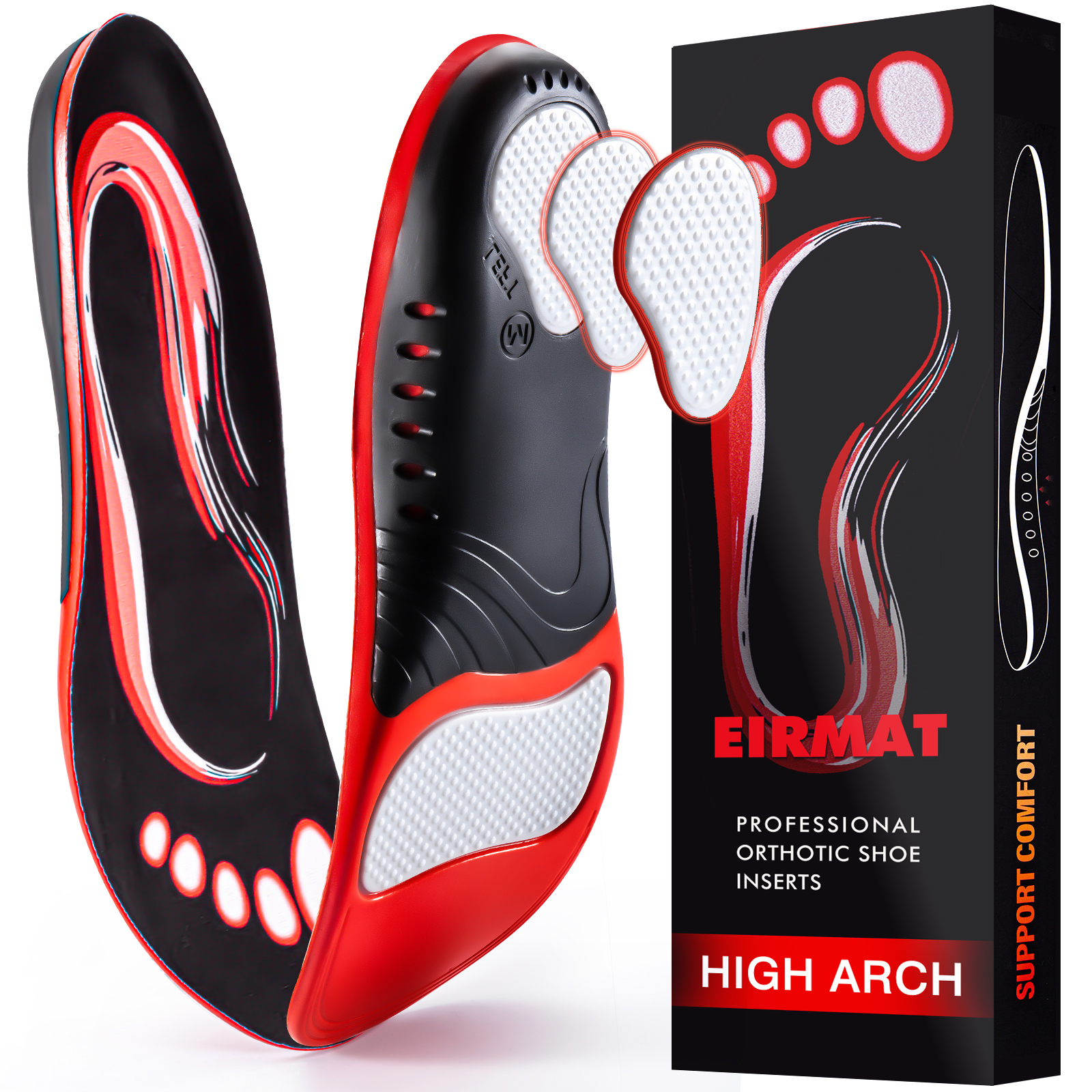 Women'S Shoes For Flat Feet - 220+ Lbs Heavy Duty High Arch