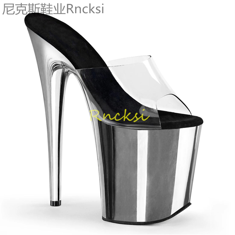 Cork Wedge Sandal - 20cm Fashion high-heeled shoes breathable sandals,
