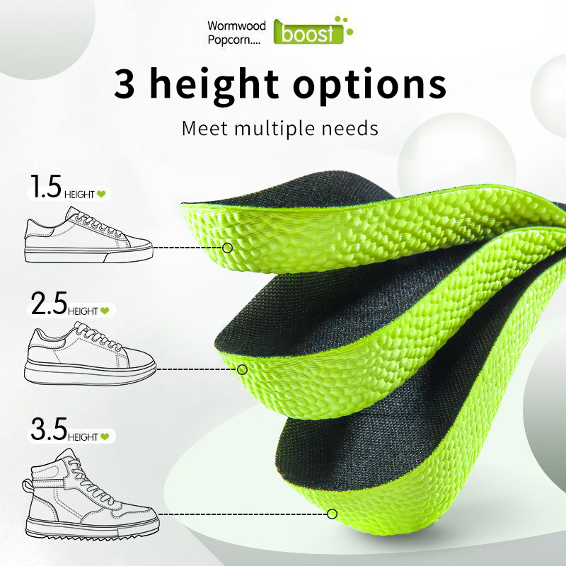 Women'S Shoes For Flat Feet - Memory Foam Height Increase Insoles for