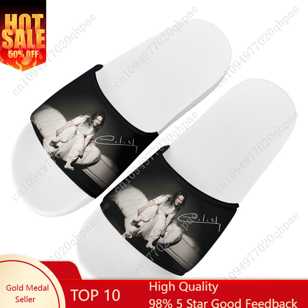 Billie Eilish Slippers Home Ba - Jelly Sandal Women ulasan dan harga