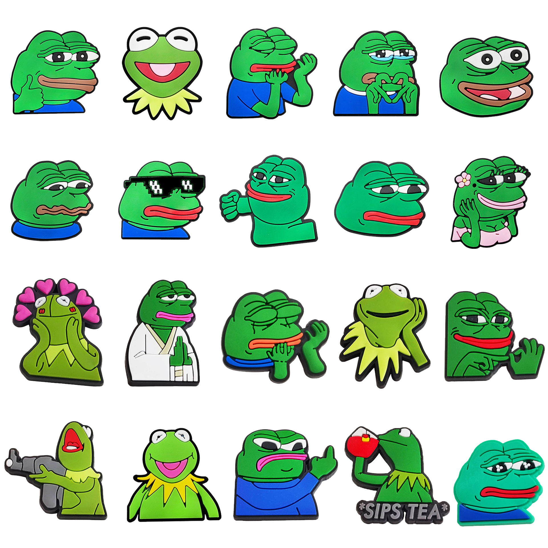 New Arrivals Cute Frog Animals - Women'S Shoes Crocs ulasan dan harga