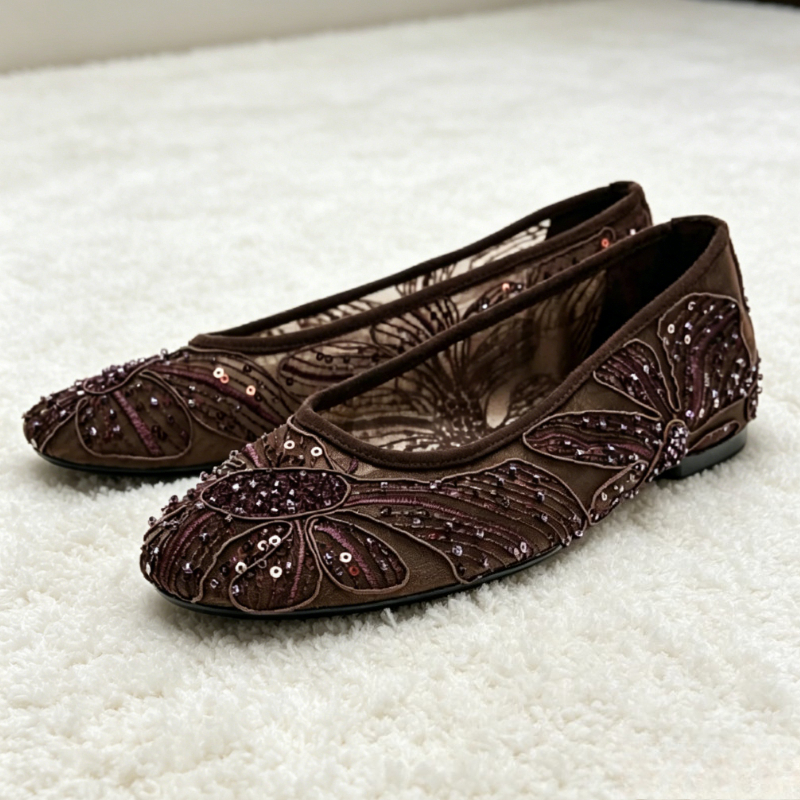 Luxury Designer Ballet Flats f - Women Shoes Loafers ulasan dan harga