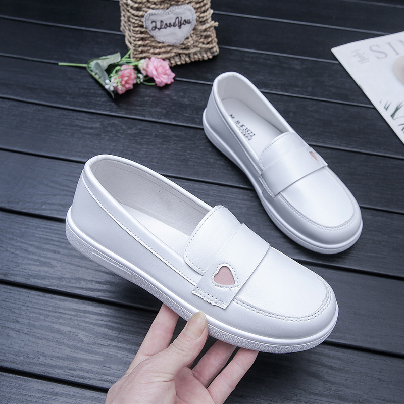 New white soft-soled nurse sho - Women'S Shoes For Flat Feet ulasan dan harga