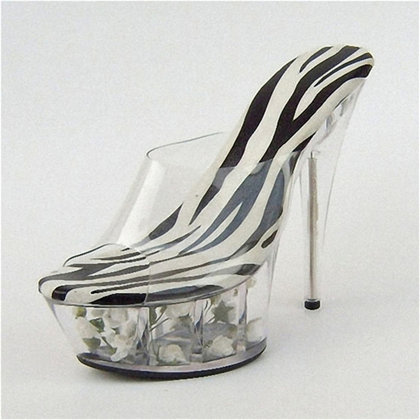 ​15CM Animal Print Platform He - Leopard Print Heels ulasan dan harga