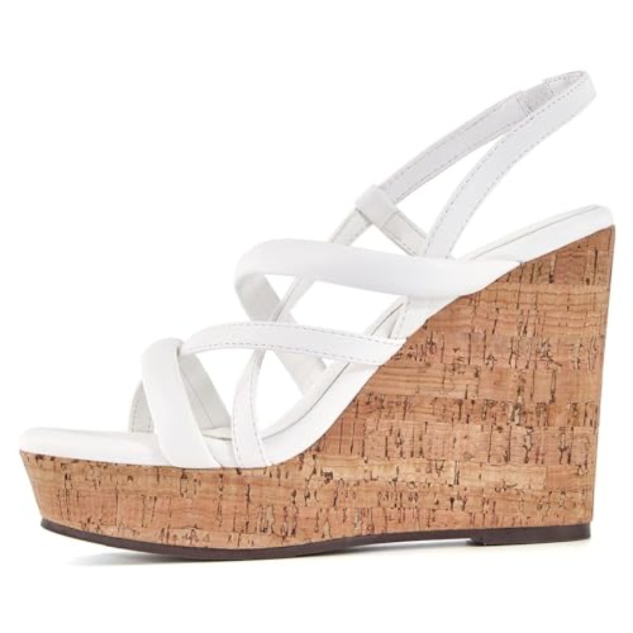 Women Platform Wedge Sandals C - Cork Wedge Sandal ulasan dan harga