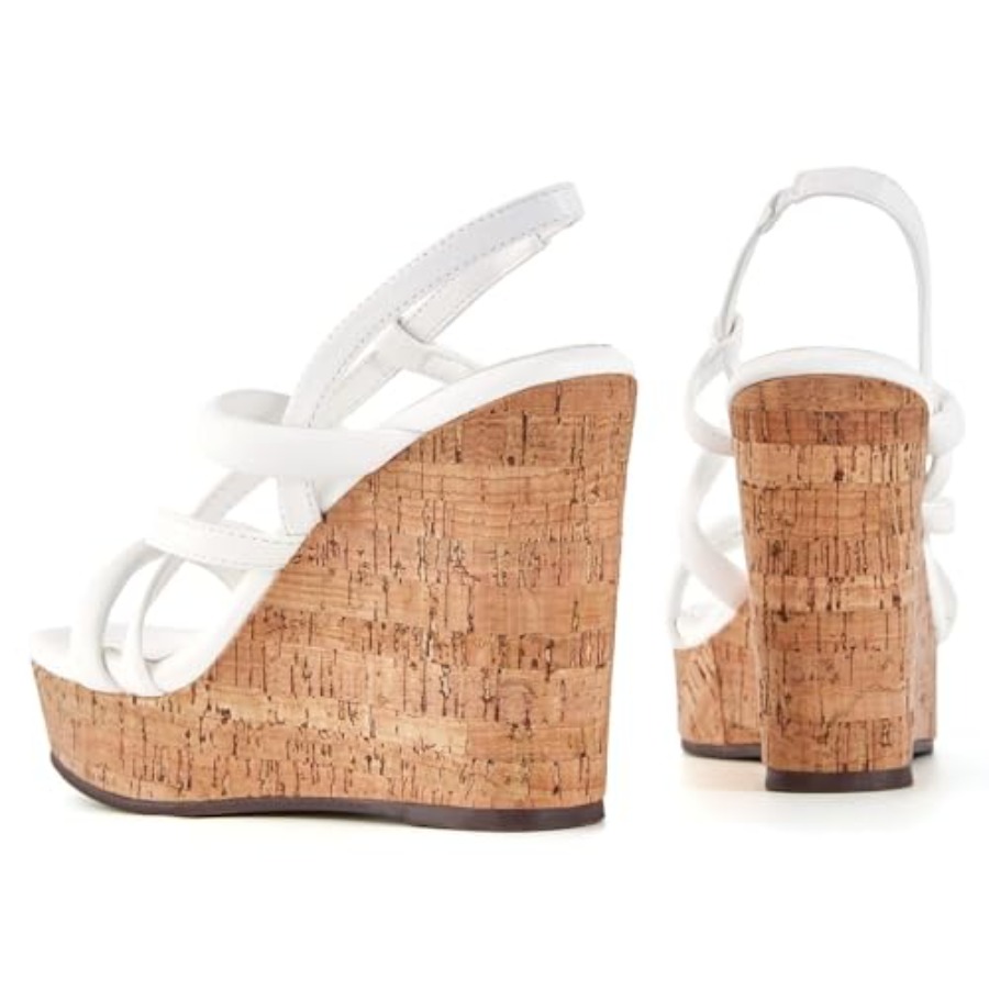 Women Platform Wedge Sandals C - Cork Wedge Sandal ulasan dan harga