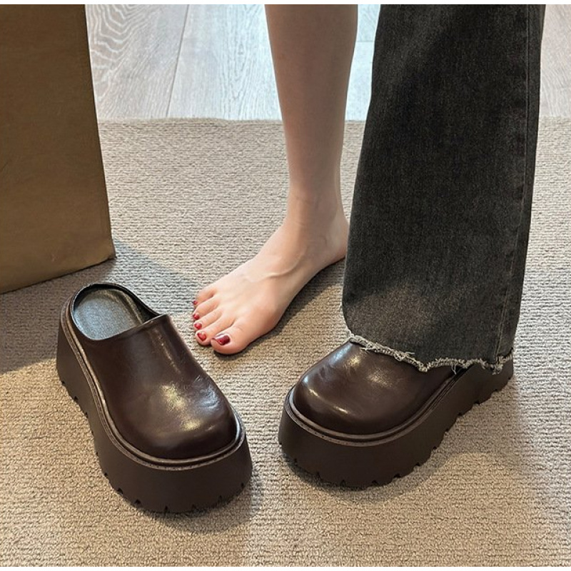 2026New women's thick-soled mu - Women Shoes Size Chart ulasan dan harga