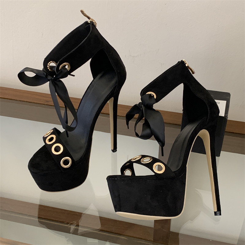 Eilyken Leopard Print Hollow O - Leopard Print Heels ulasan dan harga
