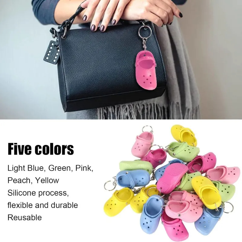 1PC Mini Slipper Shoes Keychai - Women'S Shoes Crocs ulasan dan harga