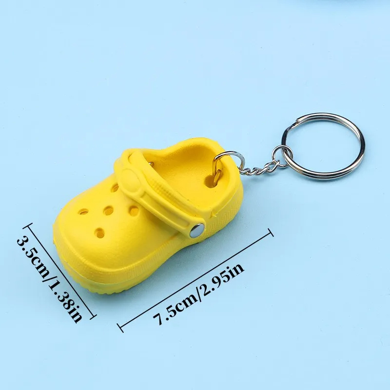 1PC Mini Slipper Shoes Keychai - Women'S Shoes Crocs ulasan dan harga