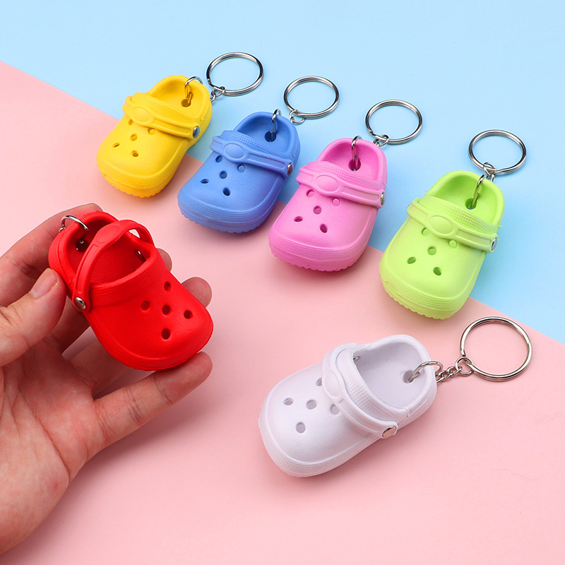 1PC Mini Slipper Shoes Keychai - Women'S Shoes Crocs ulasan dan harga