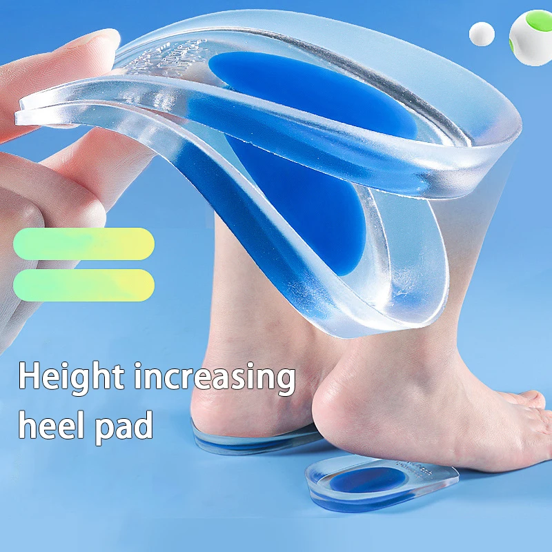 Silicone Heel Cups Gel Insoles - Women Shoes Size Chart ulasan dan harga