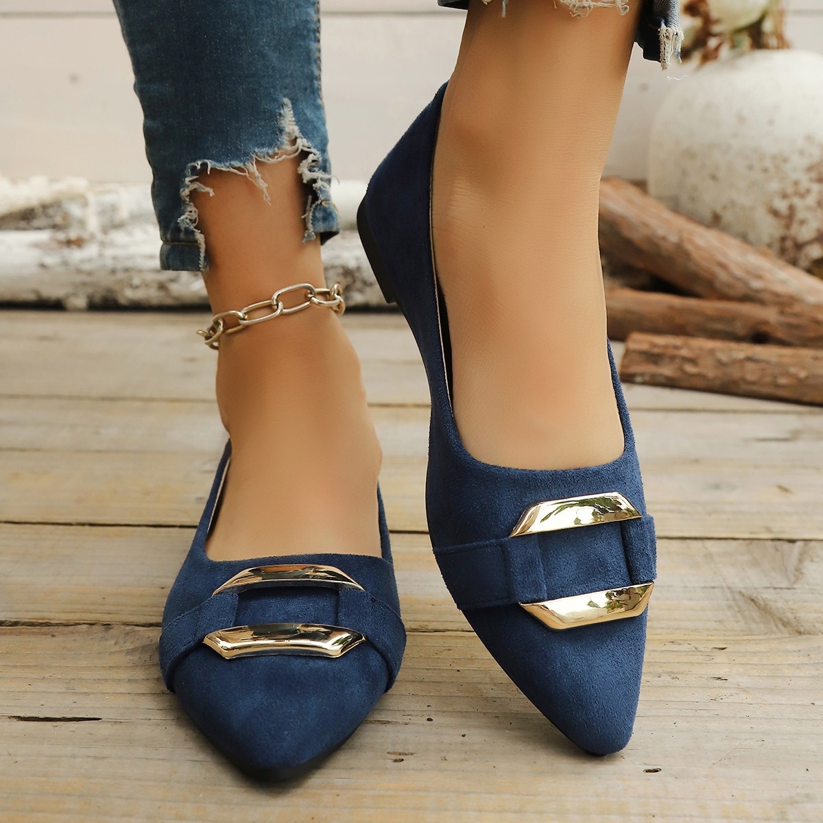 Spring and Autumn Elegant Poin - Women Shoes Size ulasan dan harga