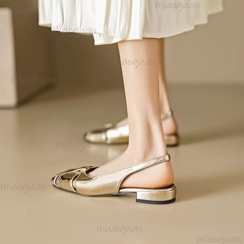 Cover Toe Low Heel Pumps Women - Women Shoes Size ulasan dan harga