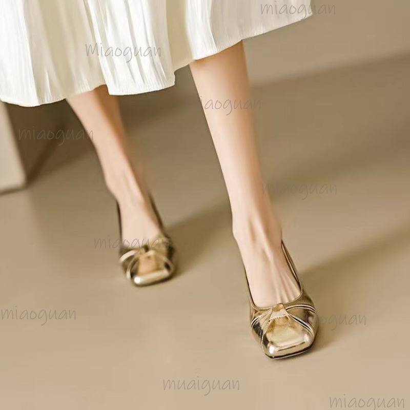 Cover Toe Low Heel Pumps Women - Women Shoes Size ulasan dan harga
