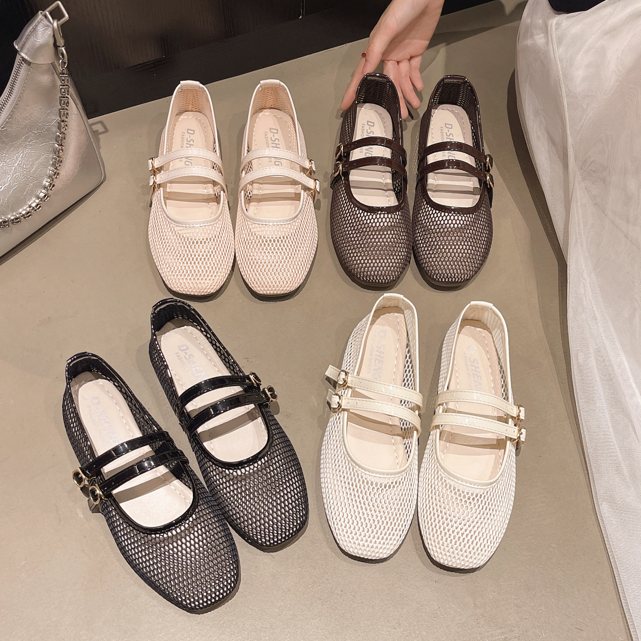 Breathable Women's Shallow-mou - Women Shoes Loafers ulasan dan harga