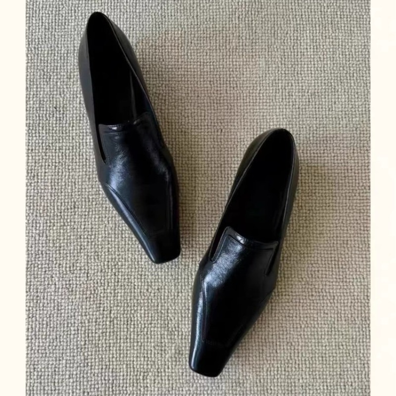 Retro Square Toe Deep Mouth Sl - Women Shoes Size ulasan dan harga