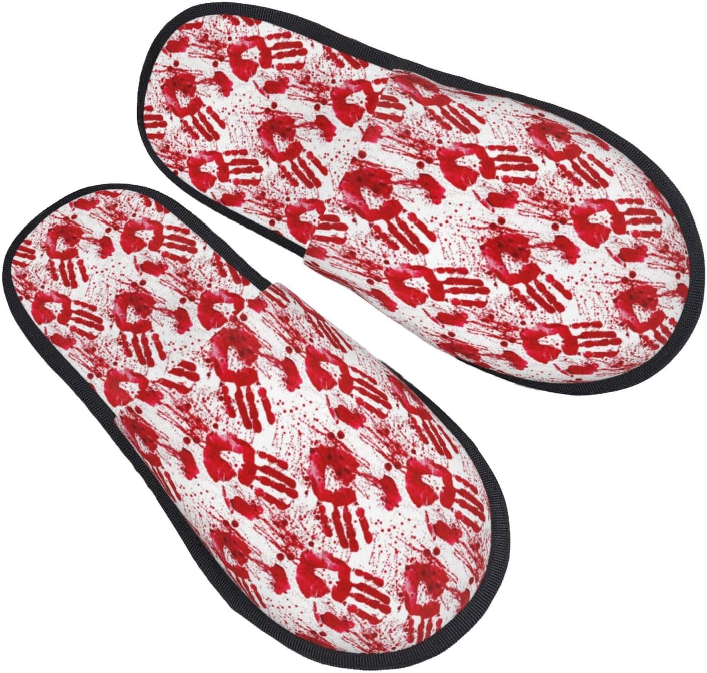 Bloody Hand Print Women Slippe - Women'S Shoes Hands Free ulasan dan harga