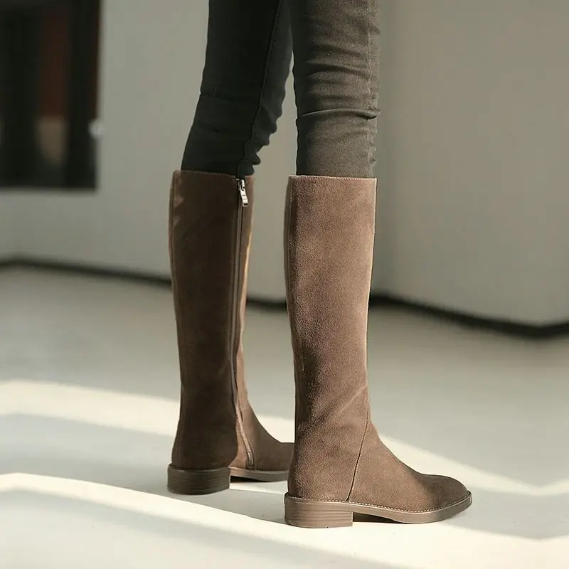 New in Zipper Warm Suede Ladie - Kids Shoes Women ulasan dan harga