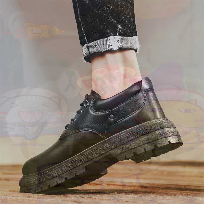 Dark Natural Leather Fashion T - Women Shoes For Big Feet ulasan dan harga