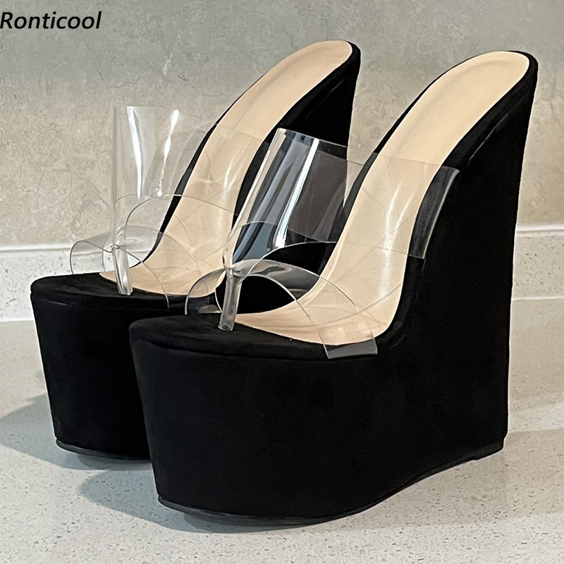 Ronticool Handmade Women Summe - Cork Wedge Sandal ulasan dan harga