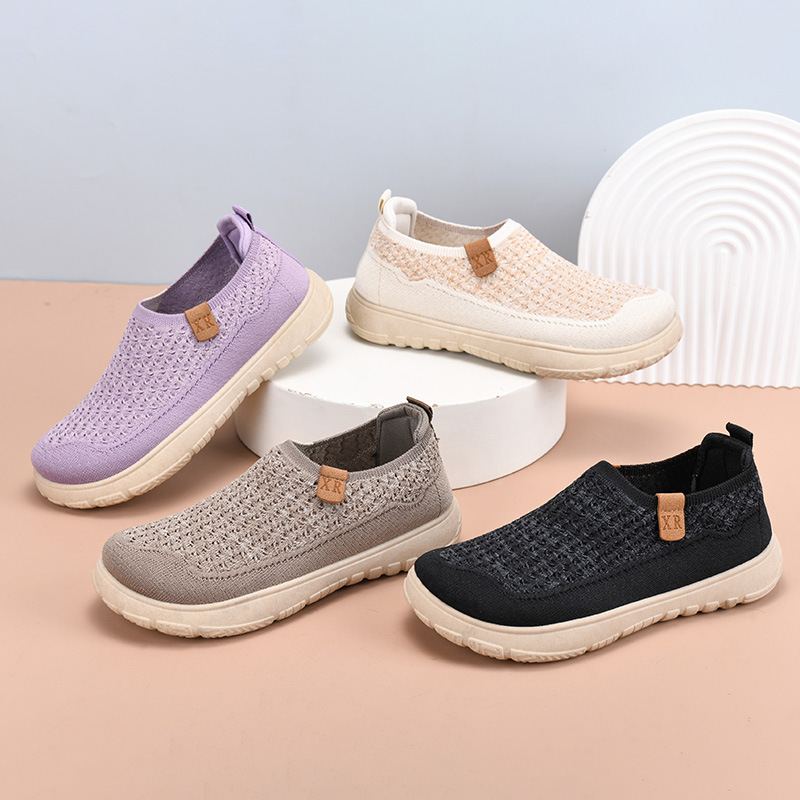 Spring and summer fly-woven br - Women Shoes Loafers ulasan dan harga