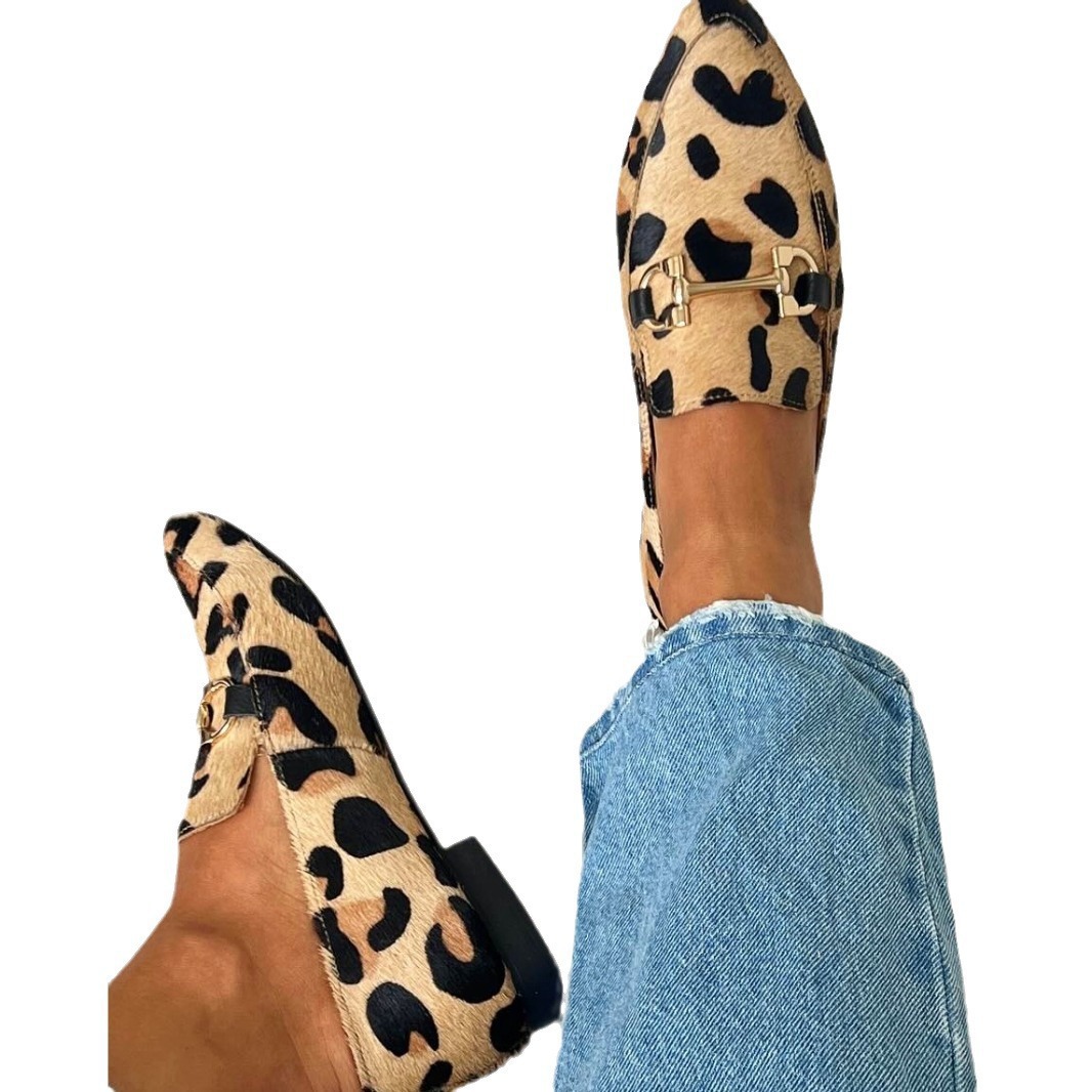 Large Size 40-43 Leopard Print - Leopard Print Heels ulasan dan harga