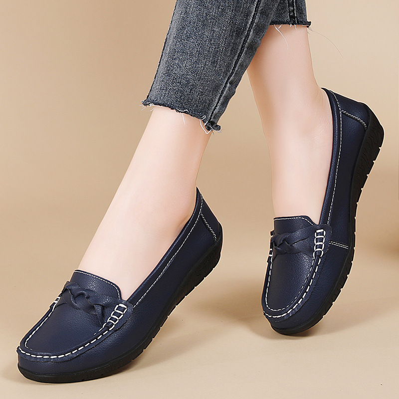Women Shoes Soft Leather Women - Women Shoes Loafers ulasan dan harga