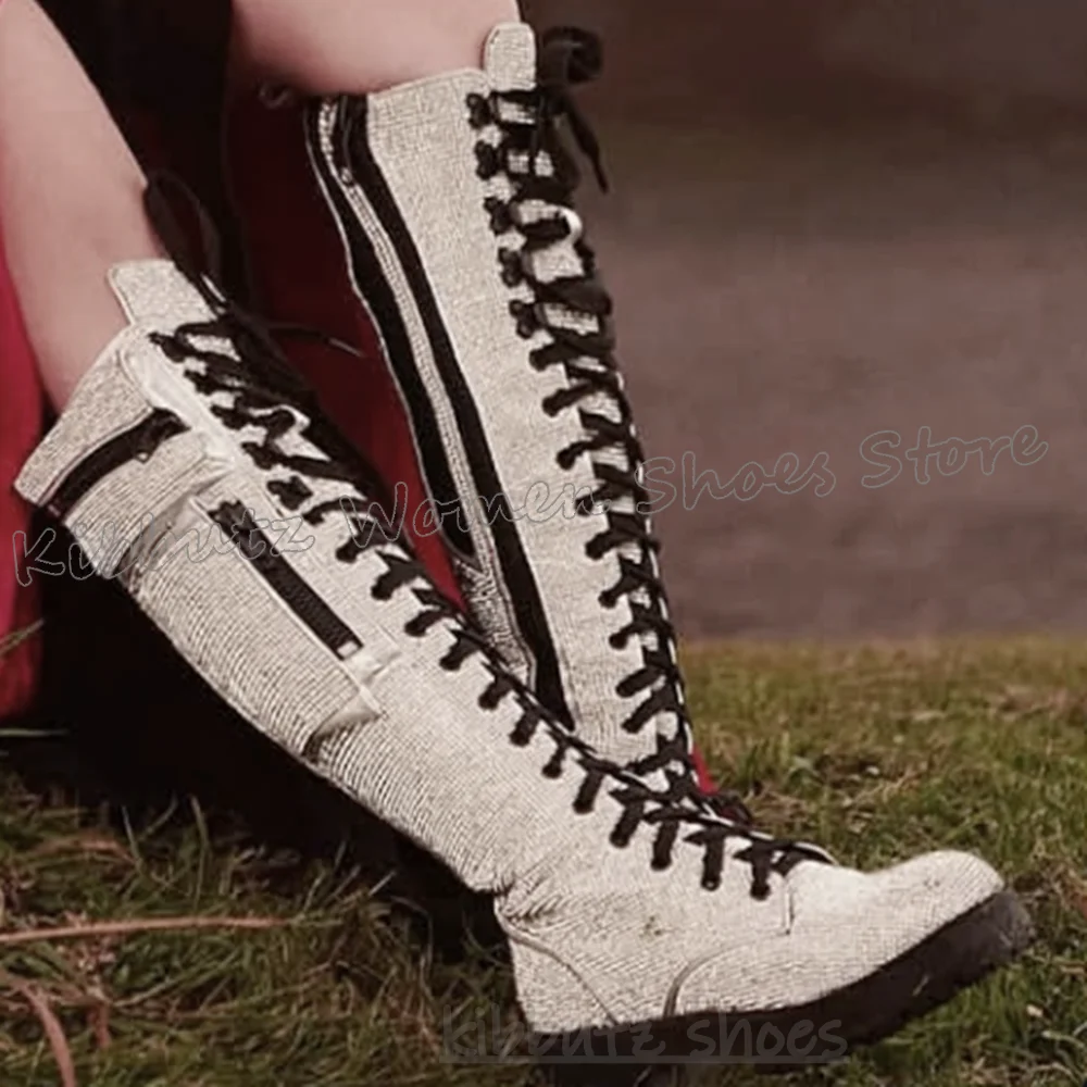 Knee High Boots Bling Glossy P - Women Shoes Size Chart ulasan dan harga