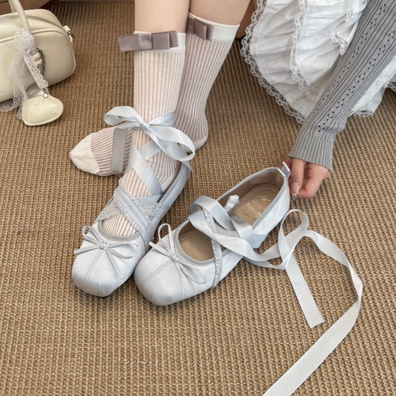 New Spring Comfortable Lace-up - Shoes For Women Flats ulasan dan harga