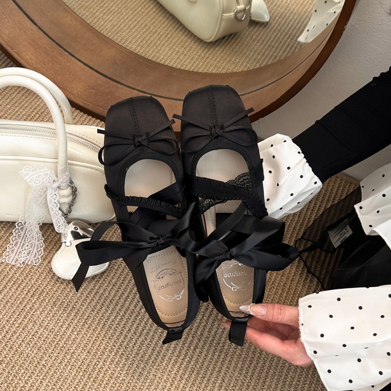 New Spring Comfortable Lace-up - Shoes For Women Flats ulasan dan harga
