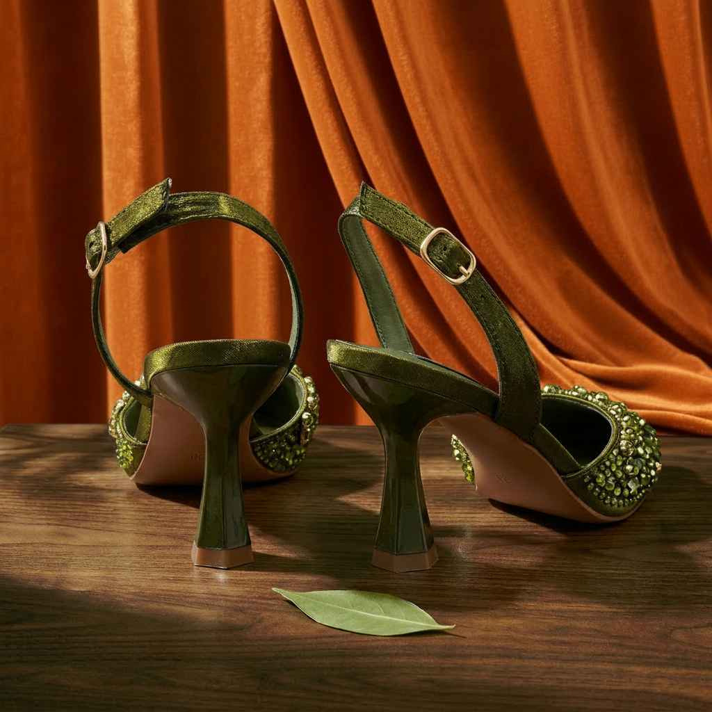 2026 Italian Inspired Olive Rh - Women'S Shoes Hands Free ulasan dan harga