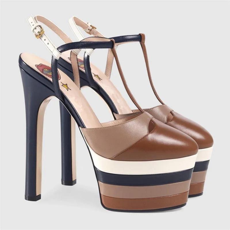 2026 Women's Round Head Sandal - Metallic Heel Sandal ulasan dan harga