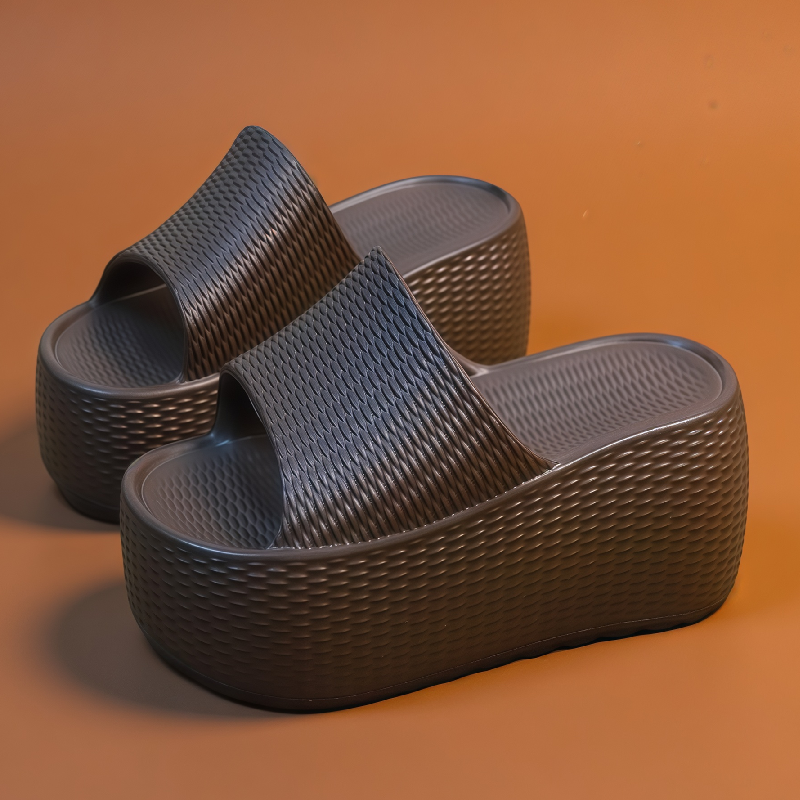 New Textured Weave Platform Sl - Women Shoes Wedges ulasan dan harga