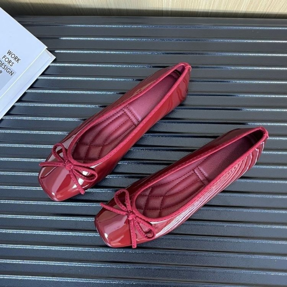 Women Nude Pink Patent Leather - Women Shoes Size ulasan dan harga