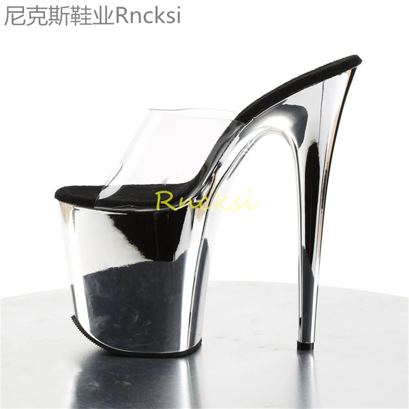 20cm Fashion high-heeled shoes - Cork Wedge Sandal ulasan dan harga