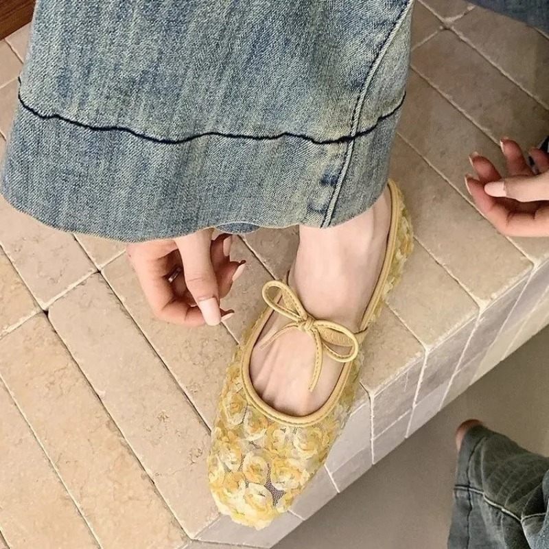 Gentle New Chinese Rose Mesh M - Women Shoes Size ulasan dan harga