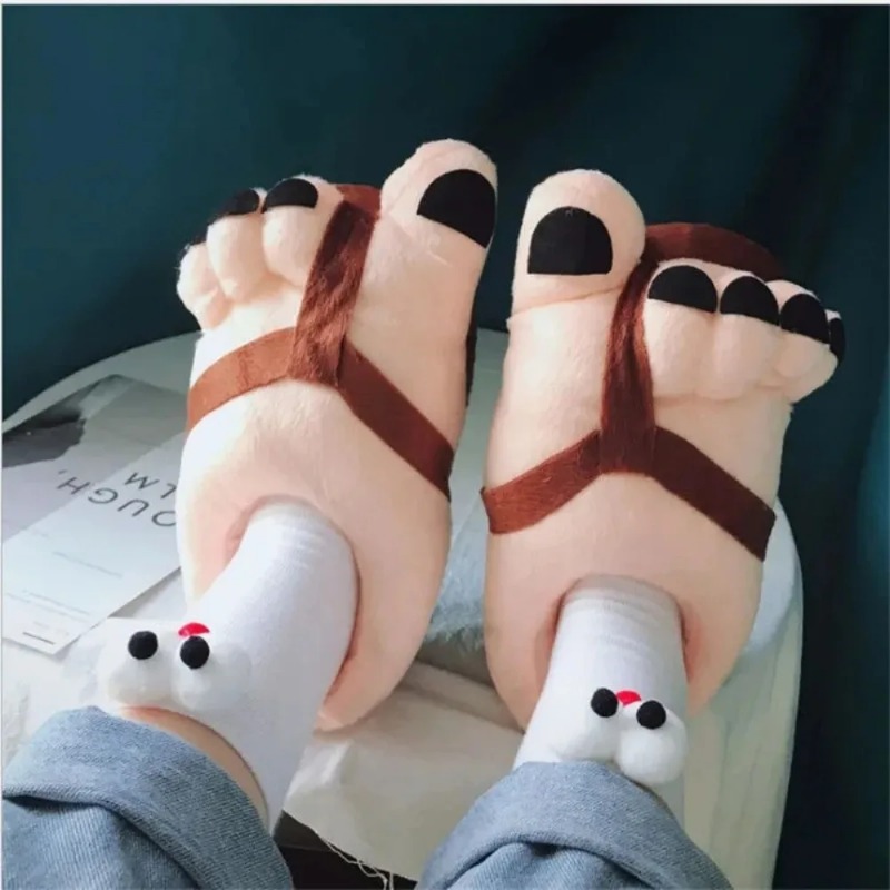 Men Women Winter Slippers Big  - Women Shoes For Big Feet ulasan dan harga