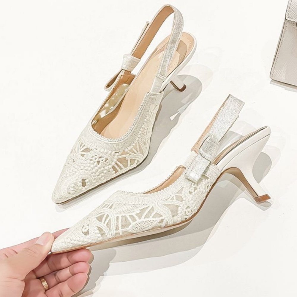 Genuine Leather High Heel Sand - Women Shoes Size Chart ulasan dan harga
