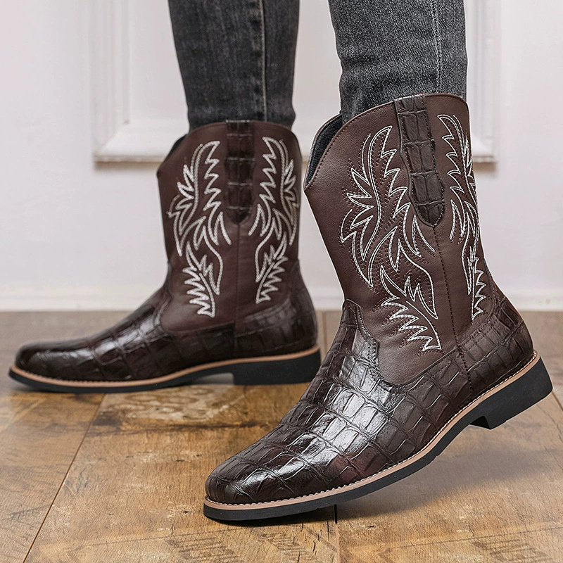 Men's Croc-Embossed Western Co - Women'S Shoes Crocs ulasan dan harga