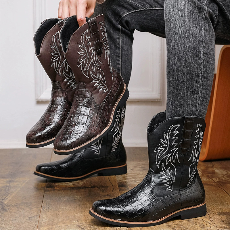 Men's Croc-Embossed Western Co - Women'S Shoes Crocs ulasan dan harga
