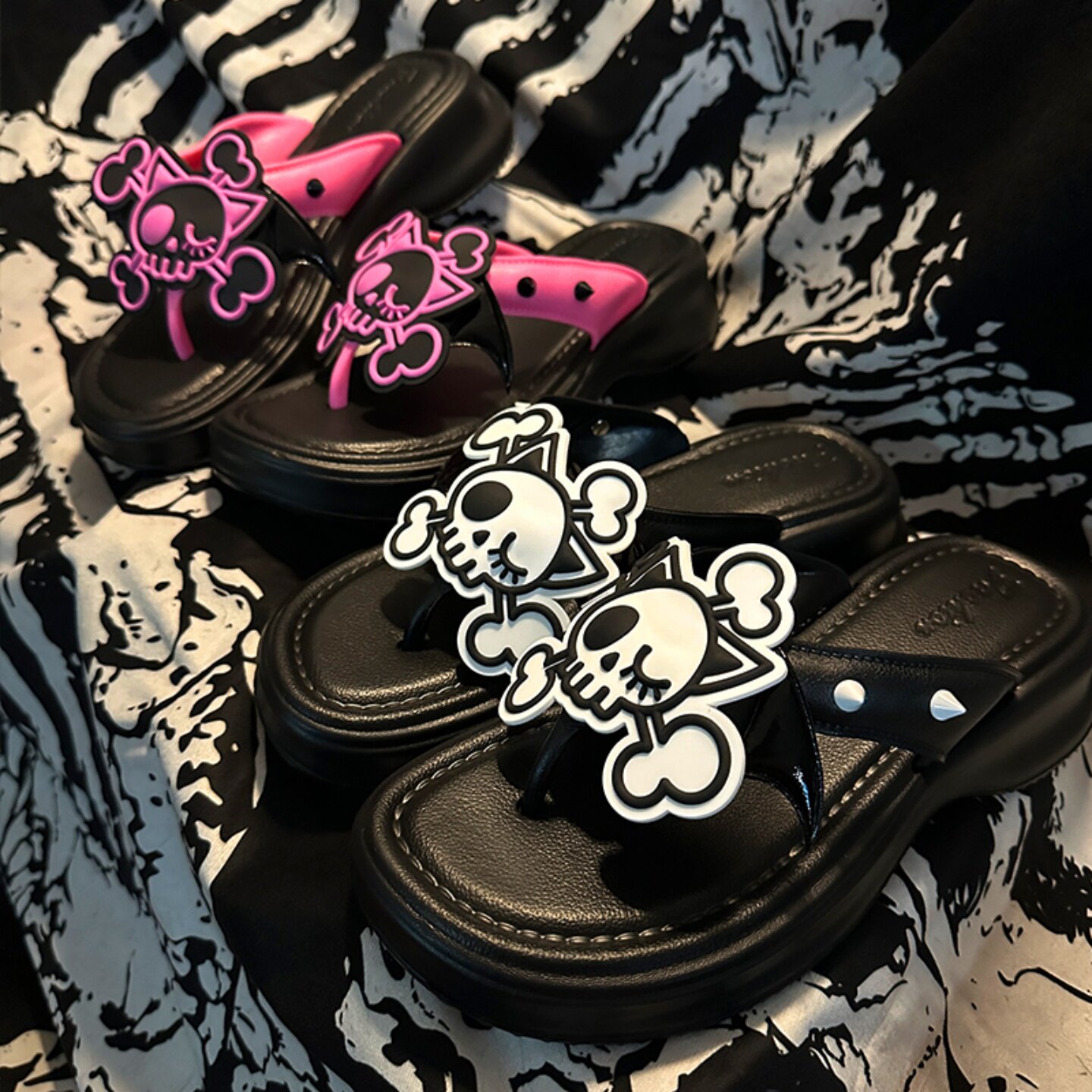 Dark Gothic Original Summer Ca - Jelly Sandal Women ulasan dan harga