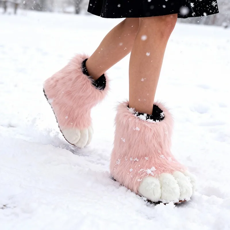 1Pair Fursuit Feet Paw Shoes K - Women'S Shoes For Flat Feet ulasan dan harga