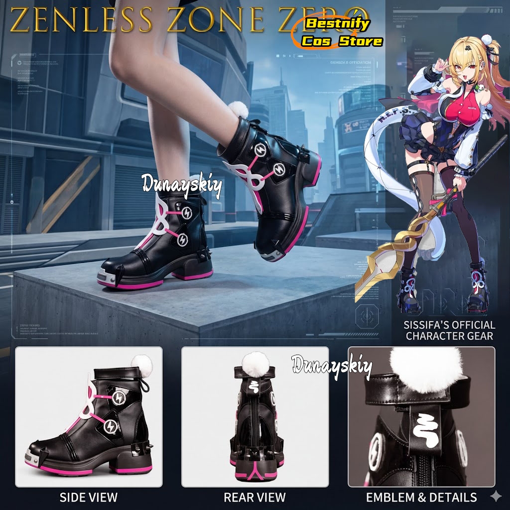 Bestnify Cos*Zenless Zone Zero - Women'S Shoes Zone ulasan dan harga